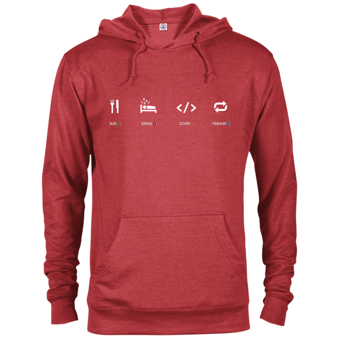 Eat Sleep Code Repeat Warm-Sport Hoodie - Bitcoin & Bunk