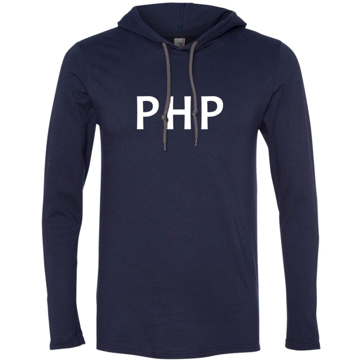 PHP Programming Authentic Premium Hooded Long Sleeve Shirt - Bitcoin & Bunk