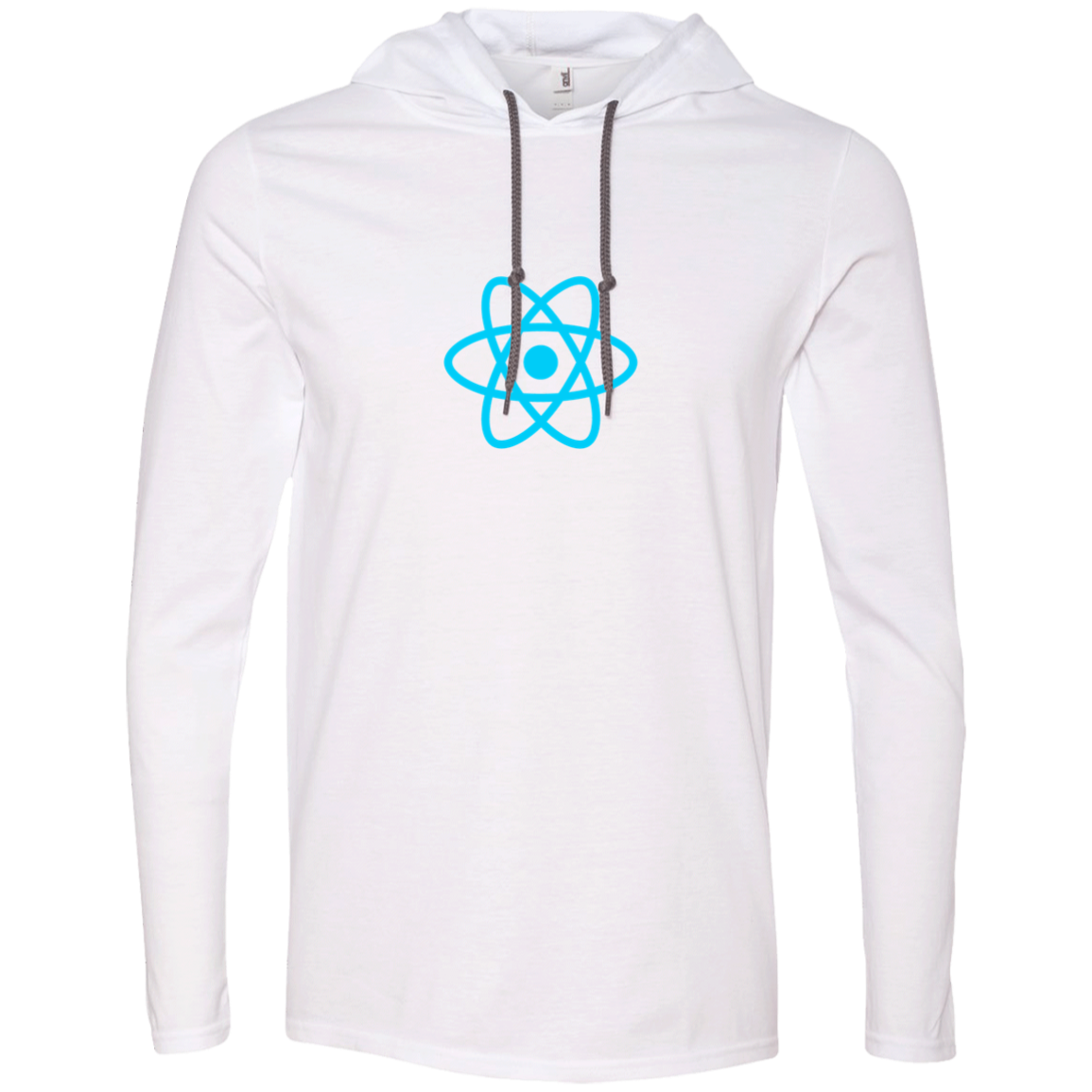 React Programming Authentic Premium Hooded Long Sleeve Shirt - Bitcoin & Bunk