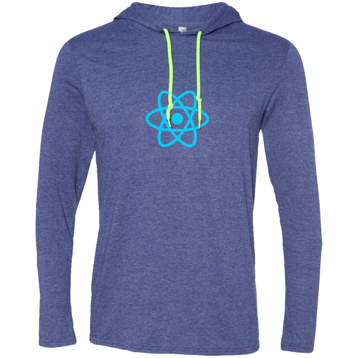 React Programming Authentic Premium Hooded Long Sleeve Shirt - Bitcoin & Bunk