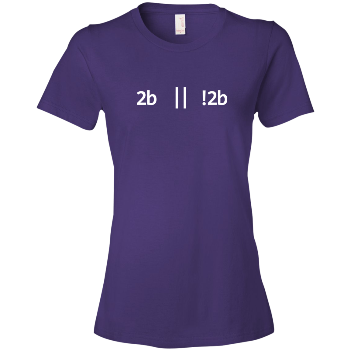 2b Or Not 2b Women's T-Shirt - Bitcoin & Bunk