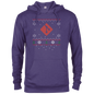 Git Programming Ugly Sweater Christmas Holiday Comfort-Fit Hoodie - Bitcoin & Bunk