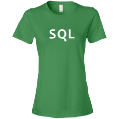 SQL Programming Authentic Premium Women's Tee - Bitcoin & Bunk