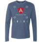 Angular 'Tis The Season To Code Angular Programming 'Tis The Season To Code Ugly Sweater Long Sleeve Premium Christmas Holiday Shirt - Bitcoin & Bunk