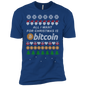 Copy of Copy of "All I want for Christmas is Bitcoin" Men's Premium T-Shirt - Bitcoin & Bunk