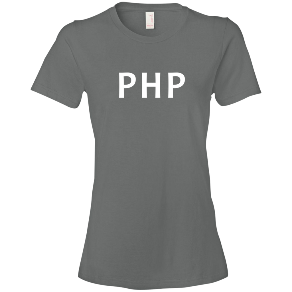 PHP Programming Authentic Premium Women's Tee - Bitcoin & Bunk