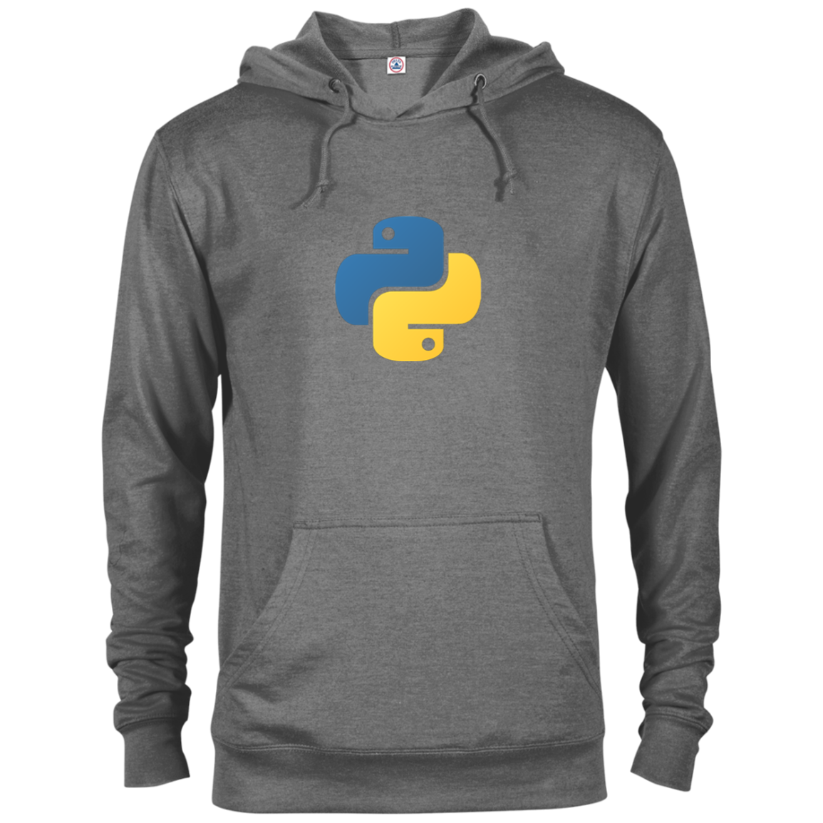 Python Programming Authentic Comfort-Fit Hoodie - Bitcoin & Bunk