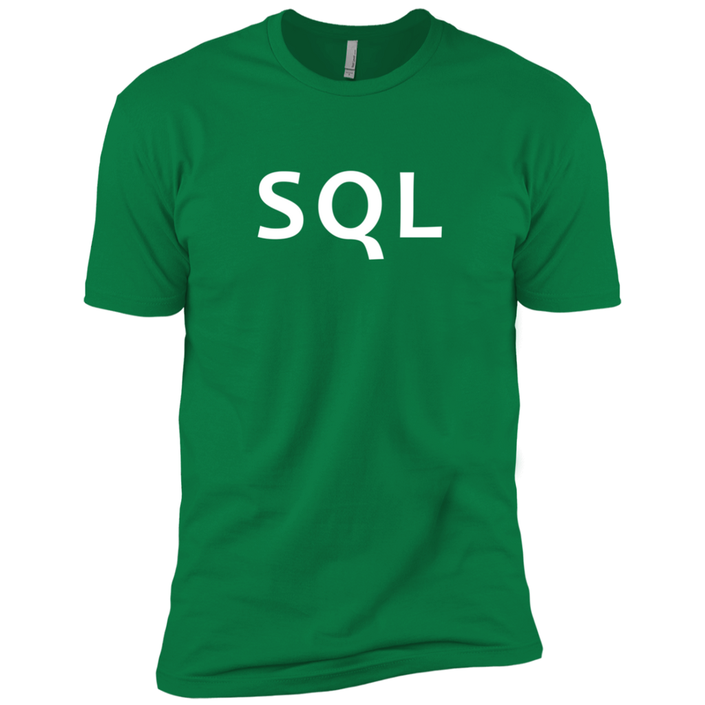 SQL Programming Branded Premium T-Shirt - Bitcoin & Bunk