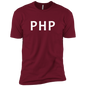 PHP Programming Branded Premium T-Shirt - Bitcoin & Bunk
