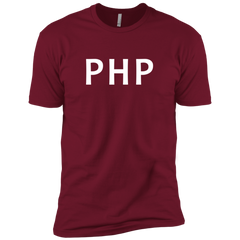 PHP Programming Branded Premium T-Shirt - Bitcoin & Bunk