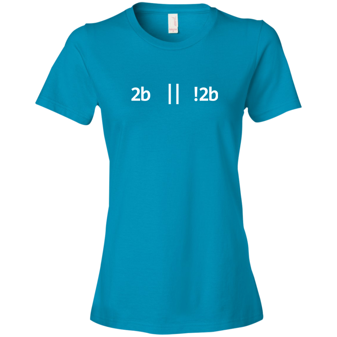 2b Or Not 2b Women's T-Shirt - Bitcoin & Bunk