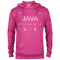 Java Programming 'Tis The Season To Code Ugly Sweater Holiday Comfort-Fit Hoodie - Bitcoin & Bunk