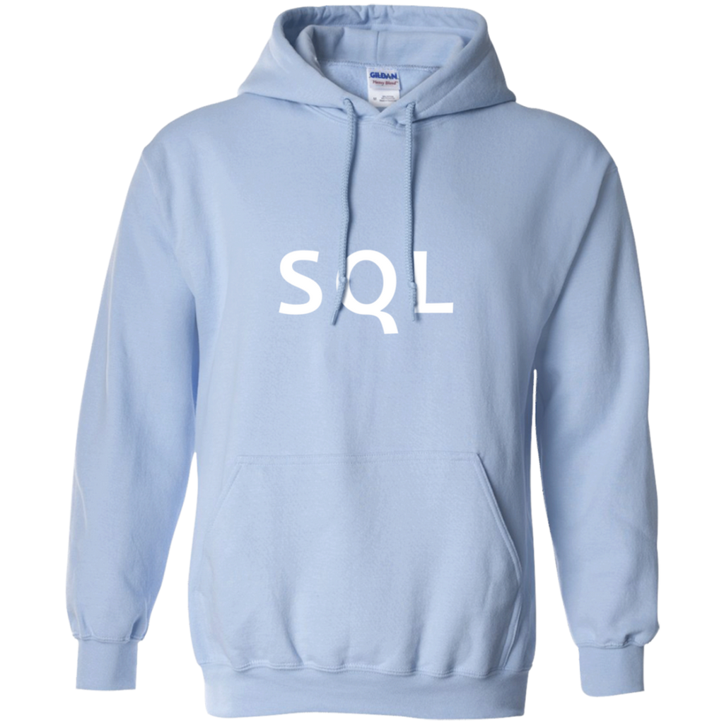 SQL Programming Authentic Casual Light-Fit Hoodie - Bitcoin & Bunk