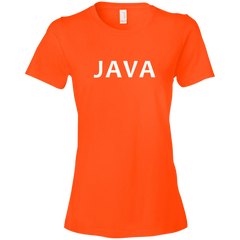 Java Programming Authentic Premium Women's Tee - Bitcoin & Bunk