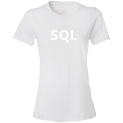 SQL Programming Authentic Premium Women's Tee - Bitcoin & Bunk