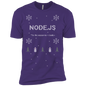 Node 'Tis The Season To Code Ugly Sweater Premium Christmas Holiday T-Shirt - Bitcoin & Bunk