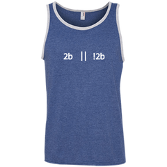 2b Or Not 2b Pure Cotton Performance Tank-Top - Bitcoin & Bunk