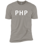 PHP Programming Branded Premium T-Shirt - Bitcoin & Bunk