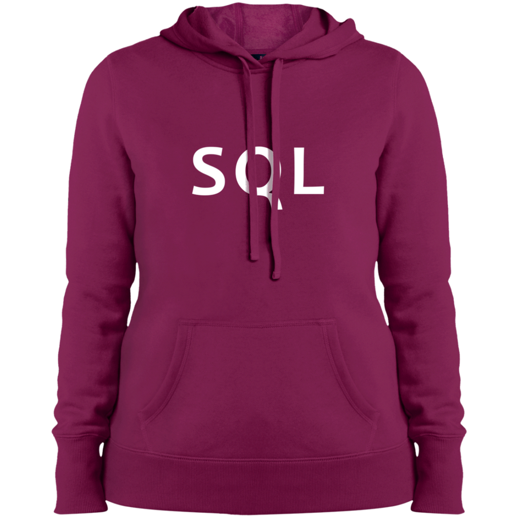 SQL Programming Authentic Women's Warm-Sport Hoodie - Bitcoin & Bunk