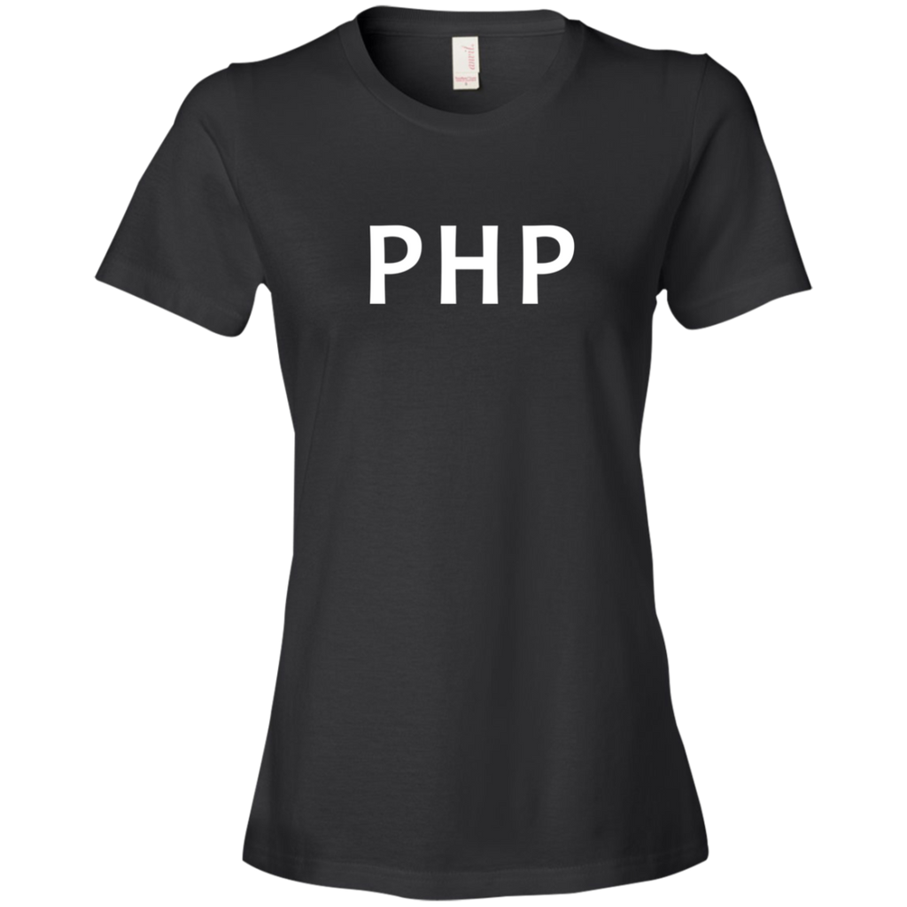 PHP Programming Authentic Premium Women's Tee - Bitcoin & Bunk