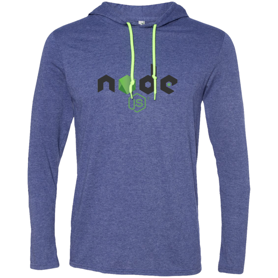 Node Programming Authentic Premium Hooded Long Sleeve Shirt - Bitcoin & Bunk