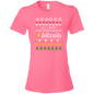 "All I want for Christmas is Bitcoin" Women's T-Shirt - Bitcoin & Bunk