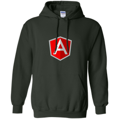 AngularJS Programming Authentic Casual Light-Fit Hoodie - Bitcoin & Bunk