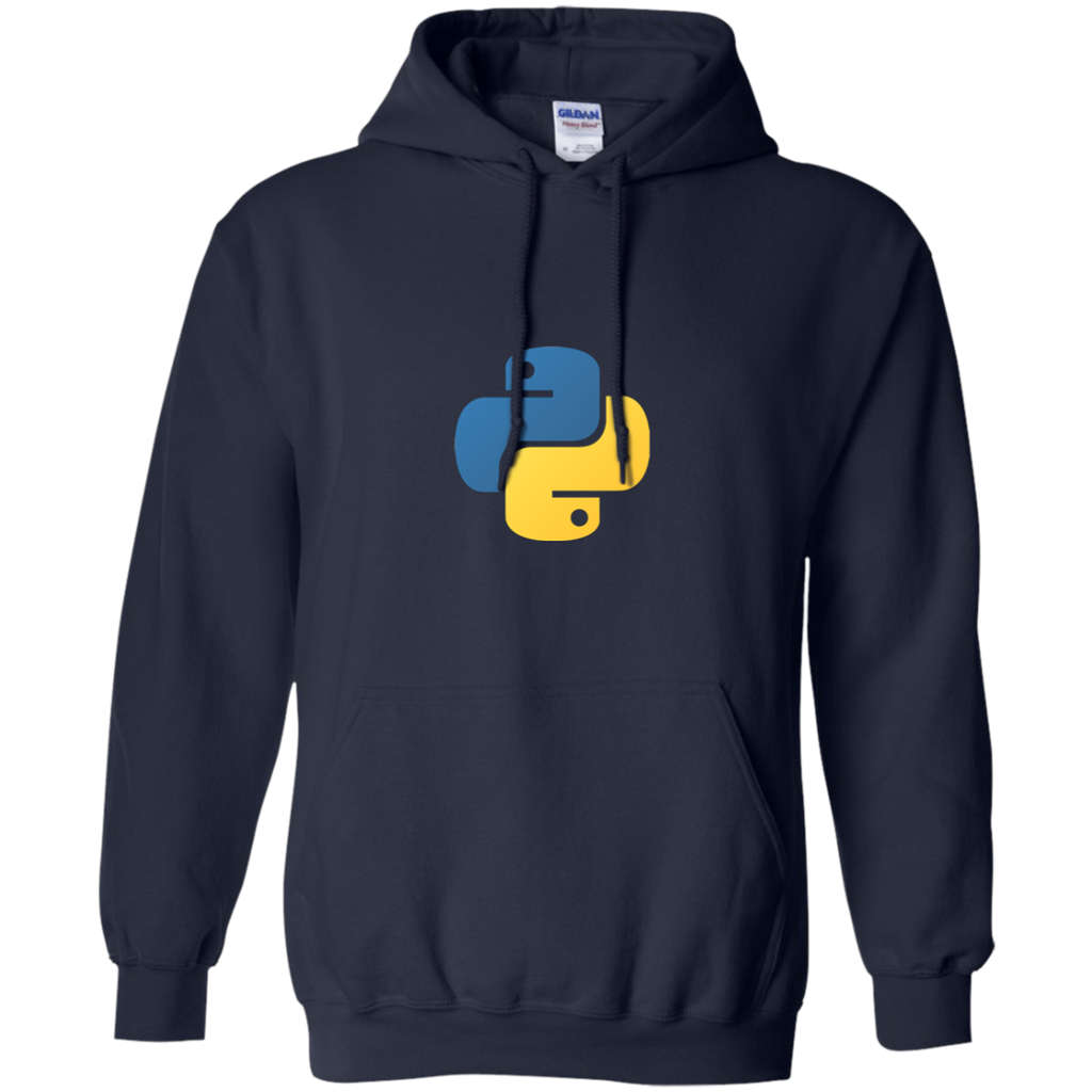 Python Programming Authentic Casual Light-Fit Hoodie - Bitcoin & Bunk