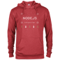 Node Programming 'Tis The Season To Code Ugly Sweater Holiday Comfort-Fit Hoodie - Bitcoin & Bunk