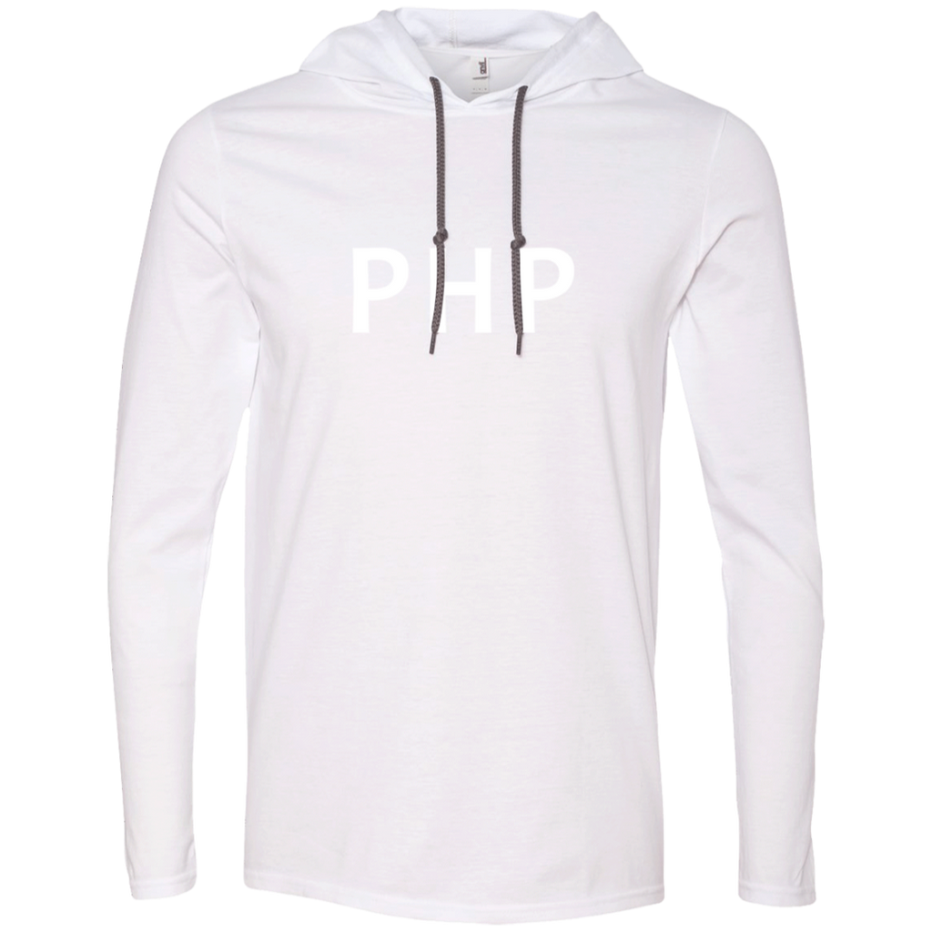 PHP Programming Authentic Premium Hooded Long Sleeve Shirt - Bitcoin & Bunk