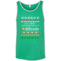 "All I want for Christmas is Bitcoin" Men's Pure Cotton Tank-Top - Bitcoin & Bunk