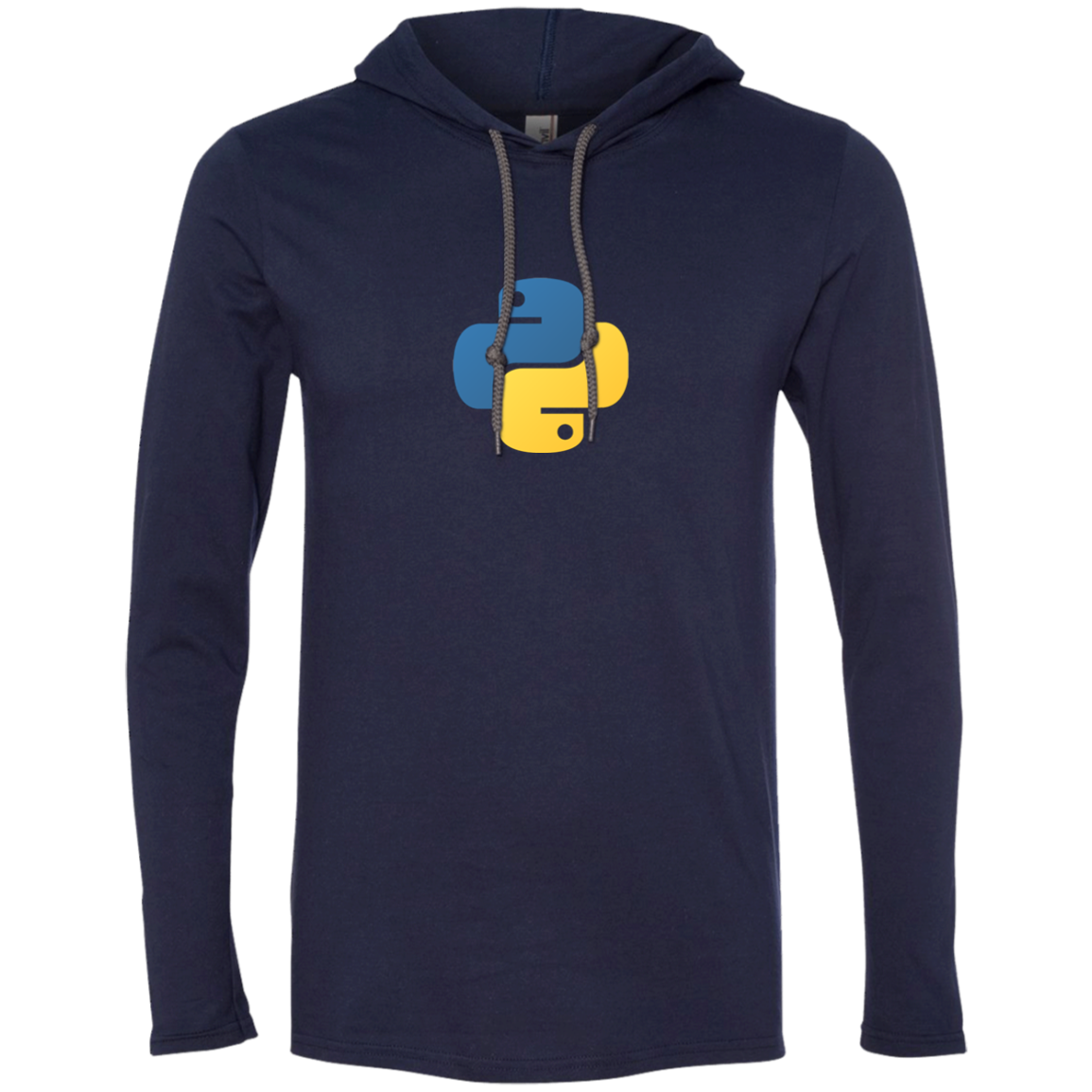 Python Programming Authentic Premium Hooded Long Sleeve Shirt - Bitcoin & Bunk