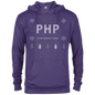 PHP Programming 'Tis The Season To Code Ugly Sweater Holiday Comfort-Fit Hoodie - Bitcoin & Bunk